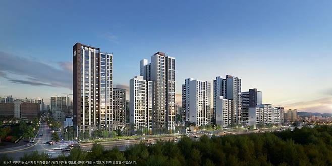 힐스테이트 이수역센트럴 투시도. 현대건설 제공