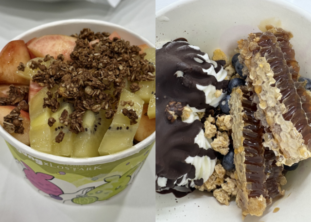 요거트아이스크림의정석에서 주문한 2만3900원어치 아이스크림과 1만3500원어치 아이스크림. 김도연 기자