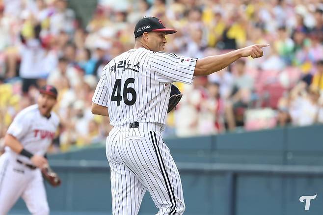 LG 요니 치리노스. LG트윈스 제공