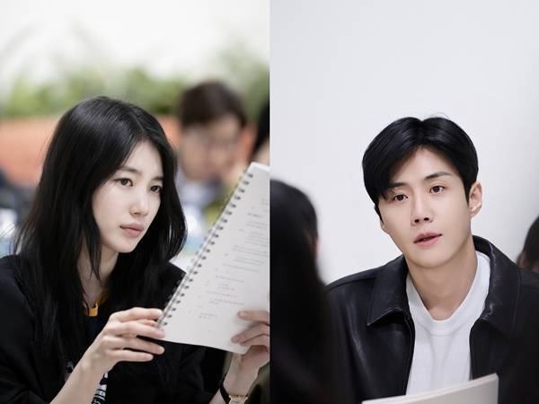 수지 김선호 대본 리딩 현장 / 사진=디즈니+ 제공