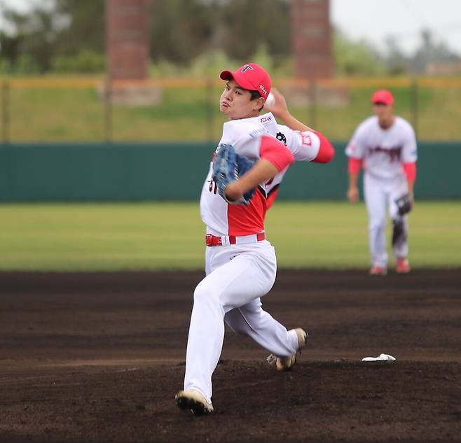 ▲ 조대현은 지난해 제구 등 전반적인 경기력이 부진했고, 올해는 팔꿈치 수술을 받는 등 험난한 프로 2년을 보냈다 ⓒKIA타이거즈