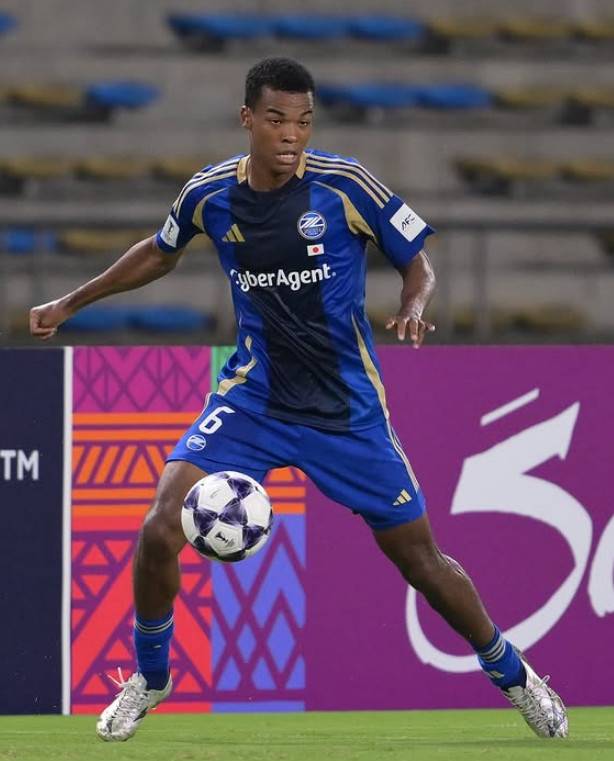 마치다 젤비아 미드필더 모치즈키 헨리. /사진=마치다 젤비아 공식 SNS 갈무리