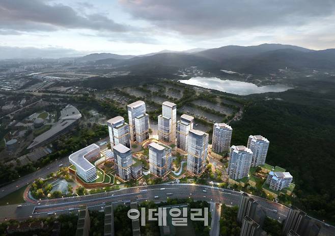 3기 신도시 과천지구 막계동 특별계획구역 준공 예상 조감도.(사진=과천시)