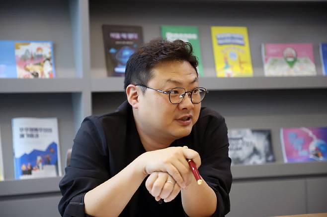 최광혁 LS증권 리서치센터장이 지난 17일 서울 여의도 LS증권 본사에서 이데일리와 인터뷰를 진행하고 있다.(사진=LS증권)