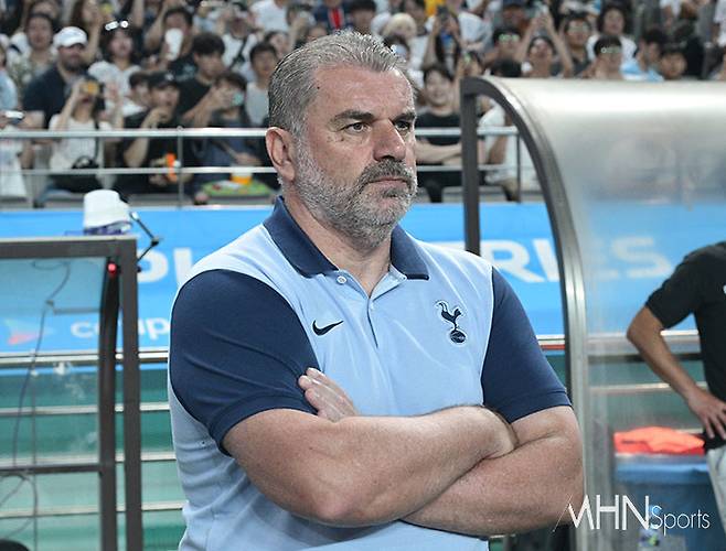 토트넘을 이끌던 당시 포스테코글루 감독