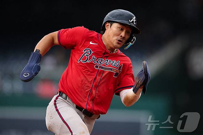 김하성(30·애틀랜타 브레이브스). ⓒ AFP=뉴스1