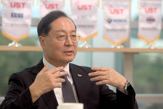 강대임 UST 총장. 사진=황응준 프리랜서.