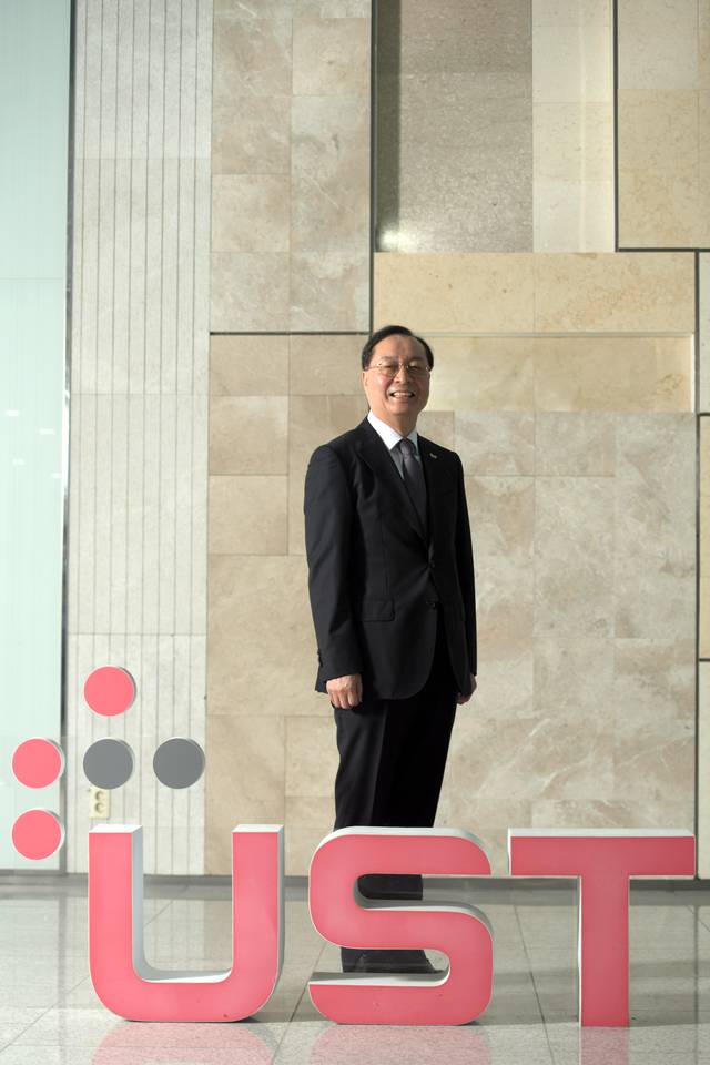 강대임 UST 총장. 사진=황응준 프리랜서.