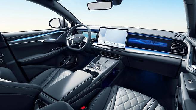 BYD 씨라이언7 내부