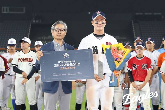 인천고 3학년 김지석.한화이글스 제공