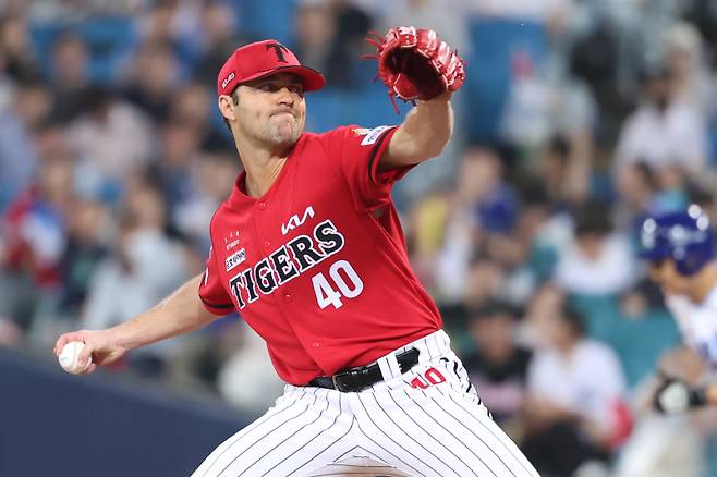 올 시즌에도 변함 없는 활약으로 KIA 마운드를 지킨 제임스 네일. KIA 제공