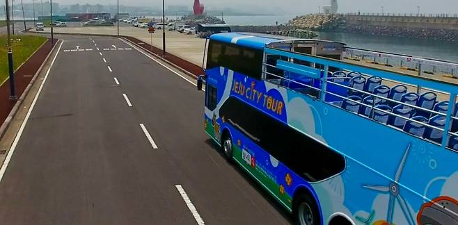 야간시티투어버스. (제주도관광협회 홈페이지)