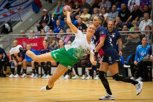 사진 2025-26시즌 K&H 여자리그 교리 아우디와 모손마저로바르 경기 모습, 사진 출처=교리 아우디