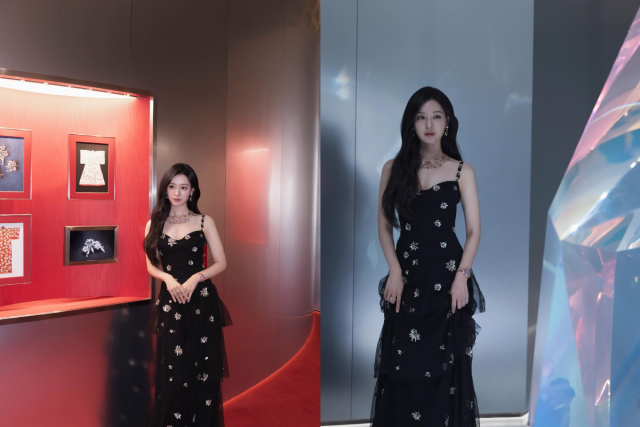 김지원이 우아한 매력을 뽐냈다. / 김지원 인스타그램