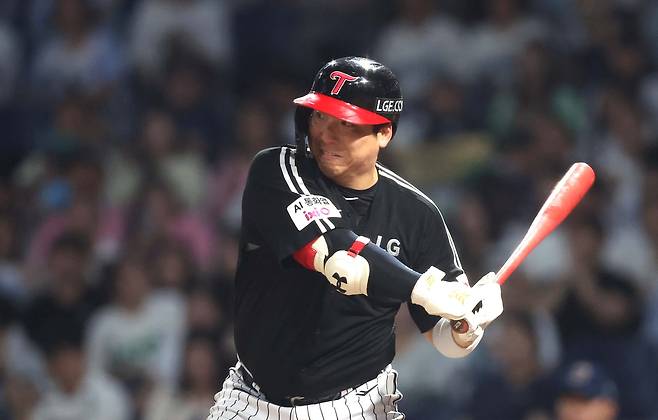 LG 김현수. 연합뉴스