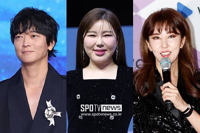 ▲ 강동원, 송가인, 김완선(왼쪽부터). ⓒ곽혜미 기자, 스포티비뉴스DB