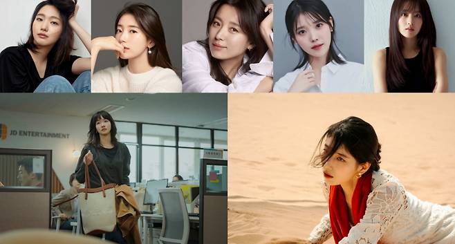 /사진=넷플릭스, BH엔터테인먼트, 매니지먼트 숲, 이담엔터테인먼트