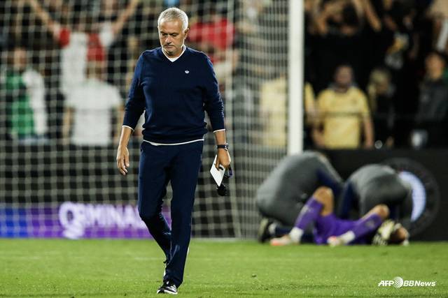 조세 무리뉴 감독. /AFPBBNews=뉴스1
