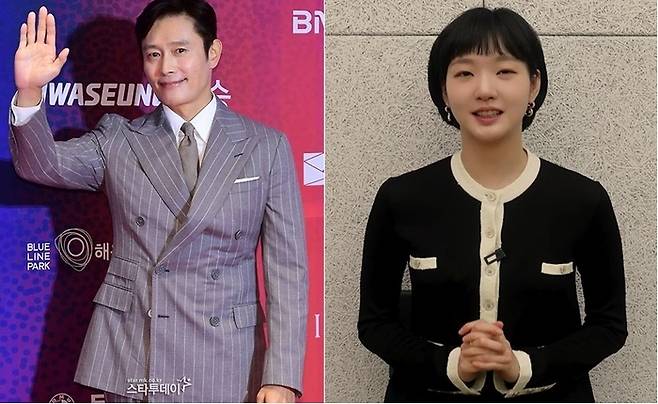 이병헌, 김고은. 사진|강영국 기자, 부일영화상 영상 캡처