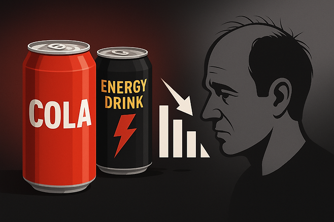 탈모를 가속화시키는 탄산음료