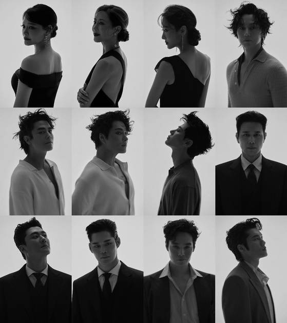 뮤지컬 '에비타' 배우들. 블루스테이지 제공.