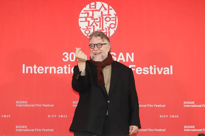영화 ‘프랑켄슈타인’의 기예르모 델 토로 감독. 사진| 부산=연합뉴스
