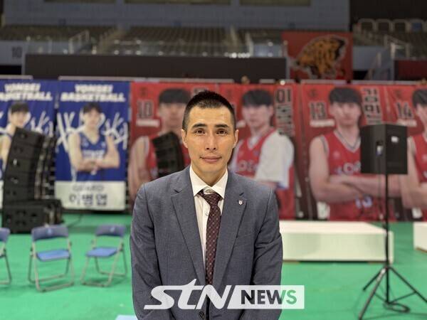 고려대학교 농구부 주희정 감독. /사진(고양)=강의택 기자