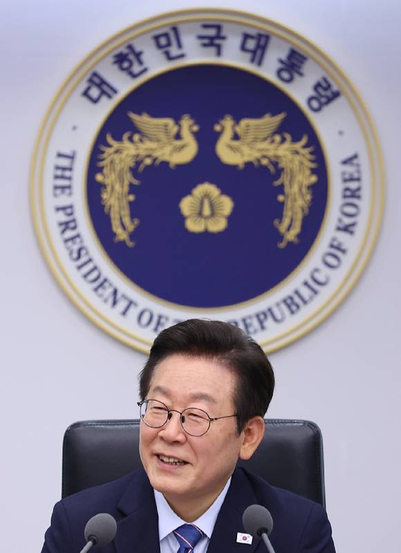 이재명 대통령이 18일 서울 용산 대통령실에서 열린 제11차 수석보좌관회의에서 발언하고 있다. 2025.9.18 [사진=연합뉴스]