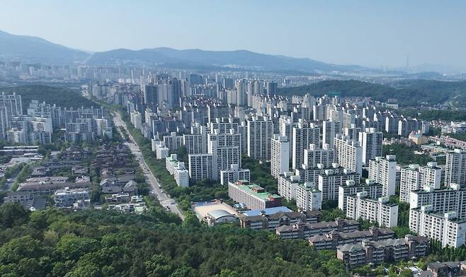 경기 성남시 분당구 아파트 전경. 사진=한경DB