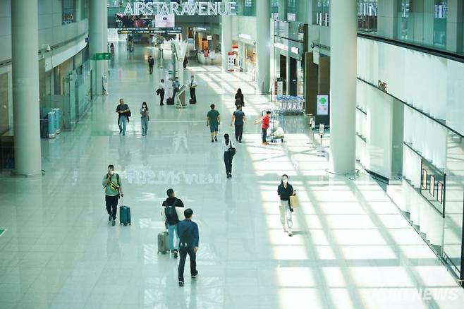 인천국제공항 제1터미널 출국장 면세점. 쿠키뉴스 자료사진