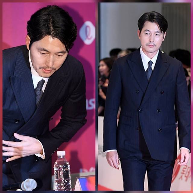 혼외자 논란과 극비 결혼으로 세간을 떠들썩하게 했던 배우 정우성이 1년 만에 공식 석상에 모습을 드러냈다. 사진=천정환 기자