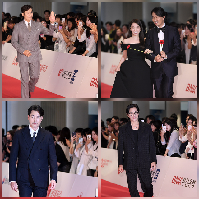 ‘2025 부일영화상’ 레드카펫 행사가 18일 부산 해운대구 시그니엘 부산에서 열렸다. 사진=천정환 기자