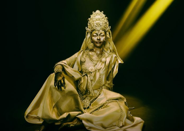 ‘2025 국중박 분장대회’ 수상작 금동관음보살좌상. 국립중앙박물관 제공·뉴시스