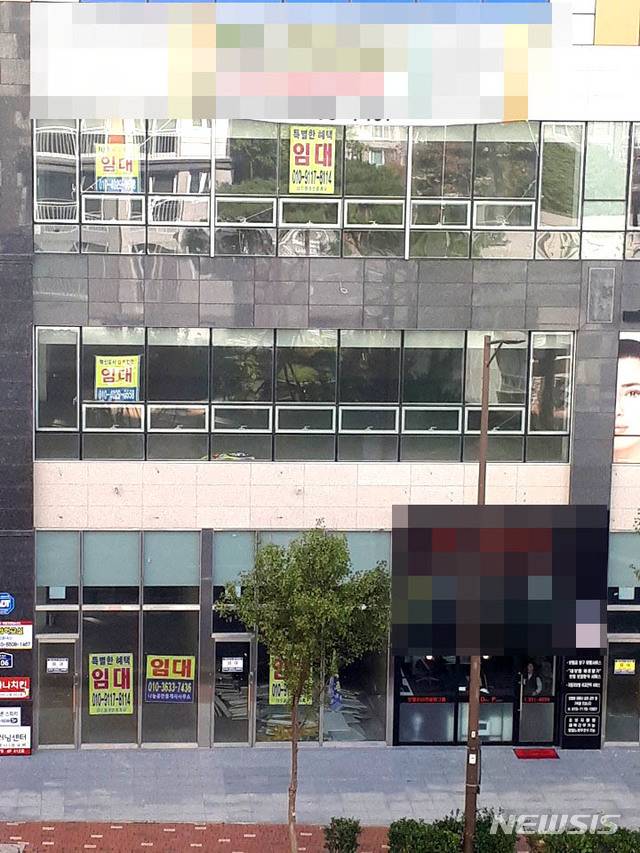 나주혁신도시 활성화의 발목을 잡고 있는 공급 과잉 상가 공실. (사진=뉴시스DB)