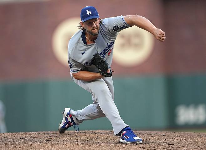 LA 다저스 클레이턴 커쇼. 게티이미지