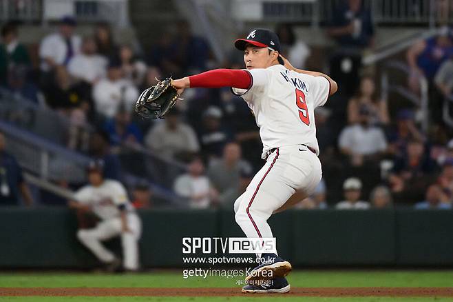 ▲ 김하성은 최근 공수 모두에서 애틀랜타 팬들의 마음에 쏙 들 만한 플레이를 선보이고 있다