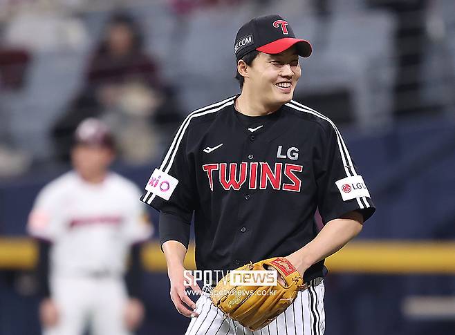 ▲ LG 임찬규 ⓒ곽혜미 기자