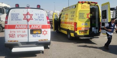 알렌비 국경 테러 현장 [MDA 제공. 재판매 및 DB 금지]