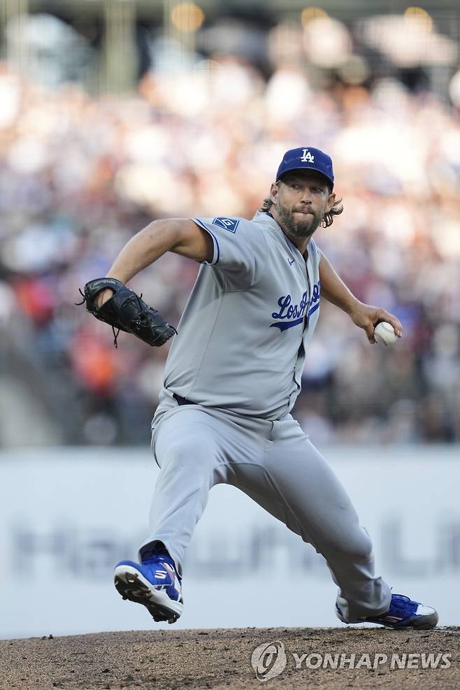 역투하는 커쇼 [AP=연합뉴스 자료사진]