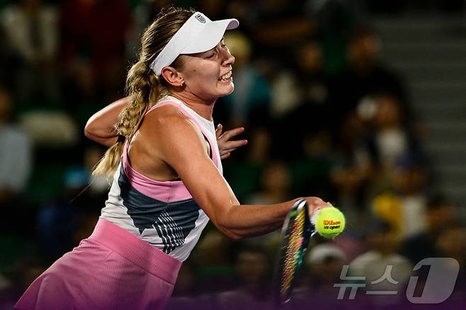 알렉산드로바가 코리아오픈 결승에 진출했다. ⓒ AFP=뉴스1