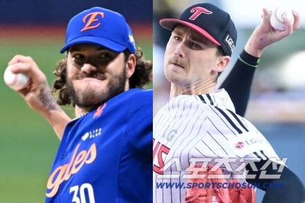 한화 폰세와 LG 톨허스트. 스포츠조선DB