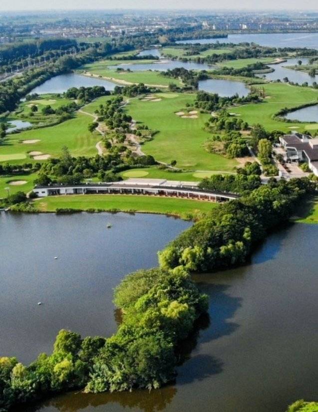 중국 옌청 타이조우 화키와청CC 코스. 씨티항공여행사 제공.