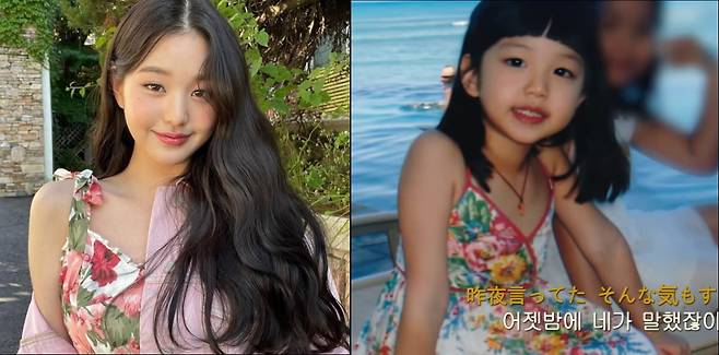 출처=장원영 인스타그램, 유튜브 '걍밍경'