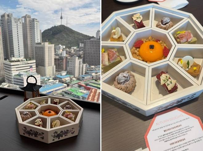 더 22 남대문 베이커리 ‘어텀 딜라이트 세트’ / 사진=홍지연 여행+ 기자