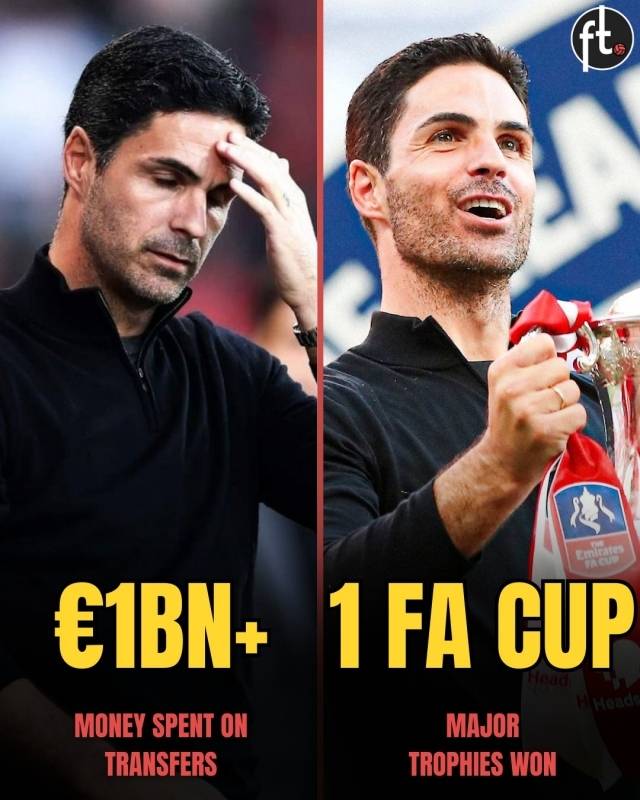 미켈 아르테타는 아스날의 ‘철밥통’일까. 사진=풋볼 트윗 SNS