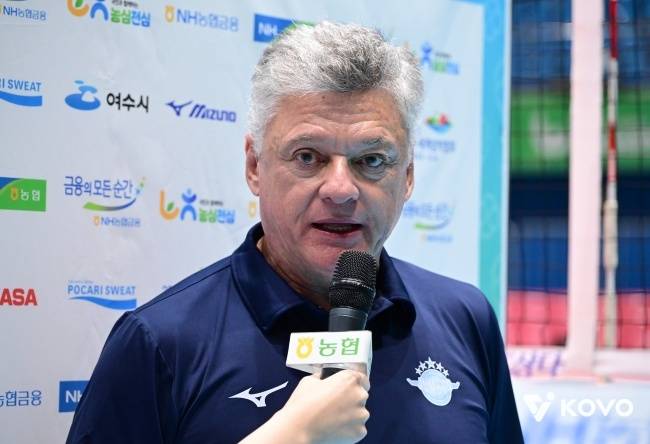 대한항공 헤난 감독. 사진=KOVO