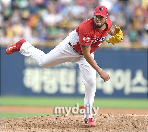 KIA 타이거즈에서 뛰었던 헥터 노에시./마이데일리