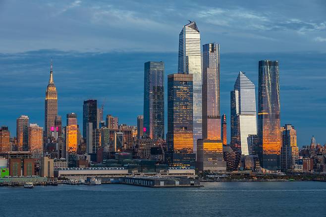 미국 뉴욕 맨해튼 허드슨 야드의 건물들. [게티이미지뱅크]