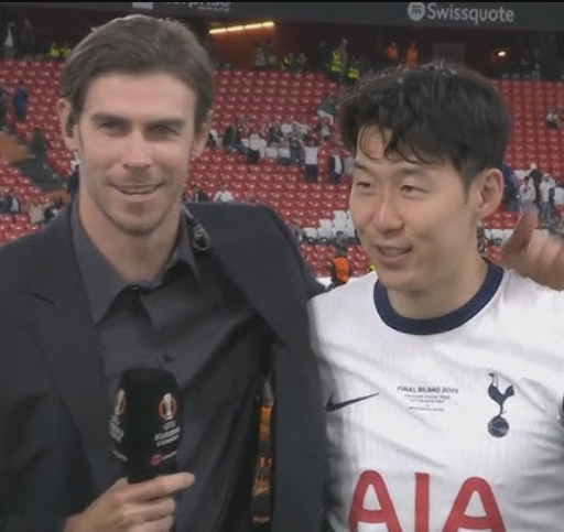 가레스 베일(좌), 손흥민(우) SNS 캡처