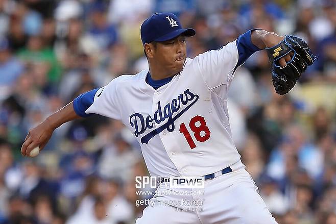 ▲ 다저스 시절 구로다 히로키.